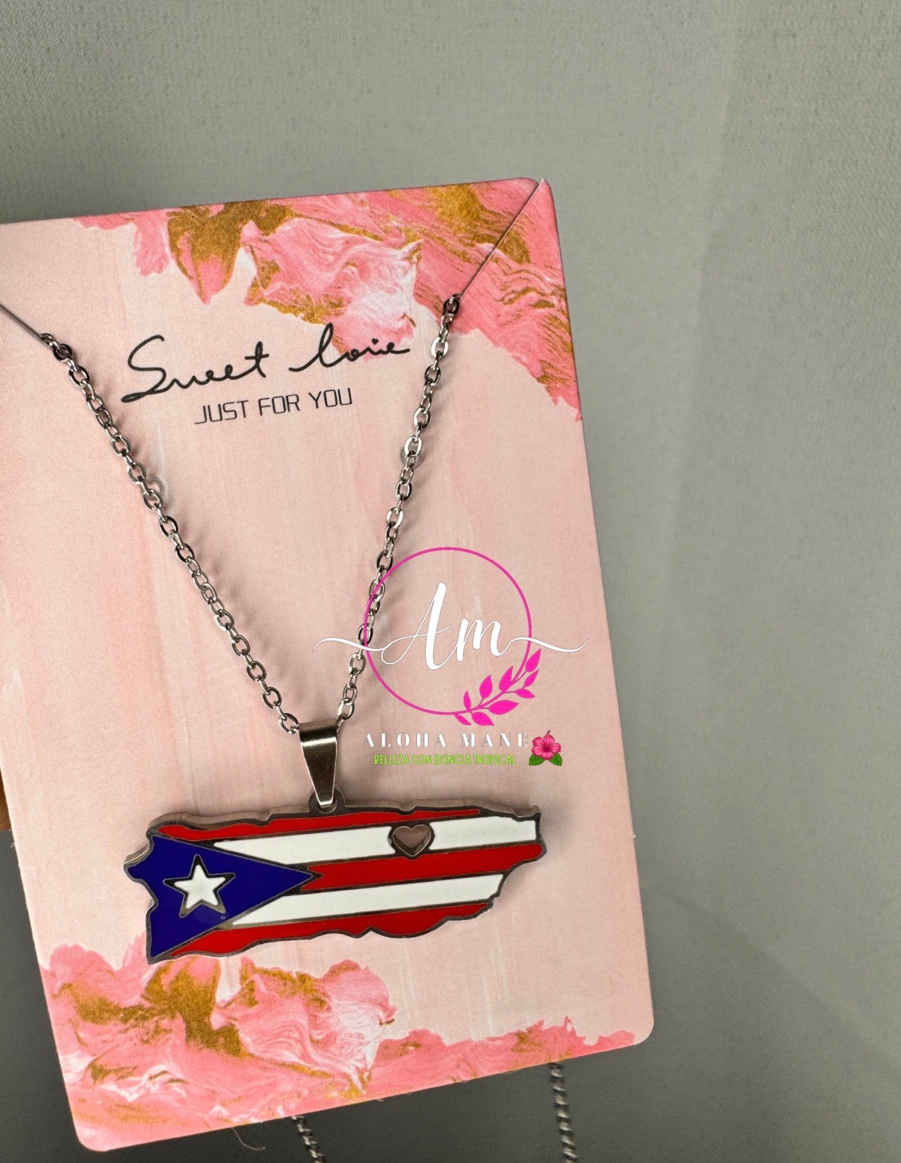 P.R BANDERA NECKLACE
