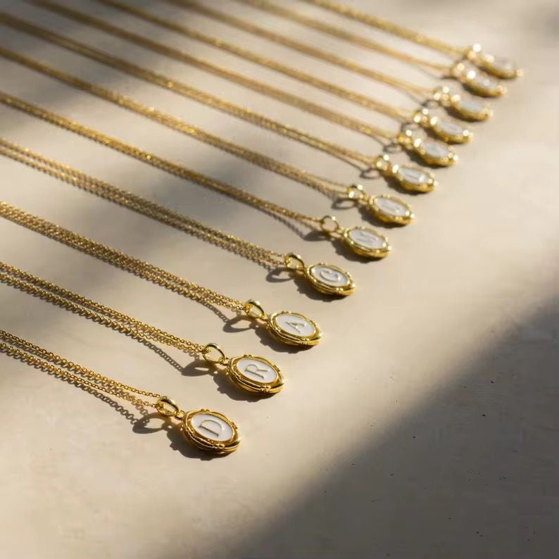 Initial Necklaces
