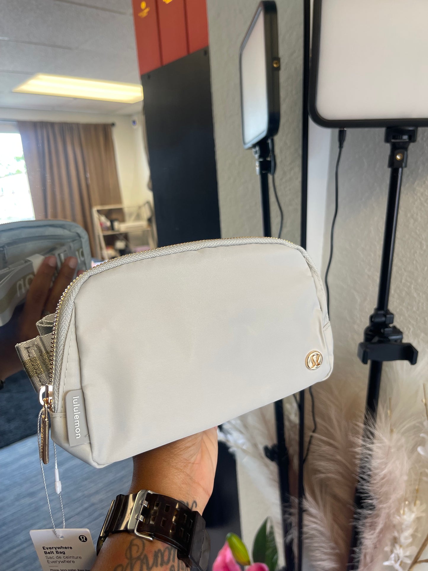 GRAY BELT BAG!🩶