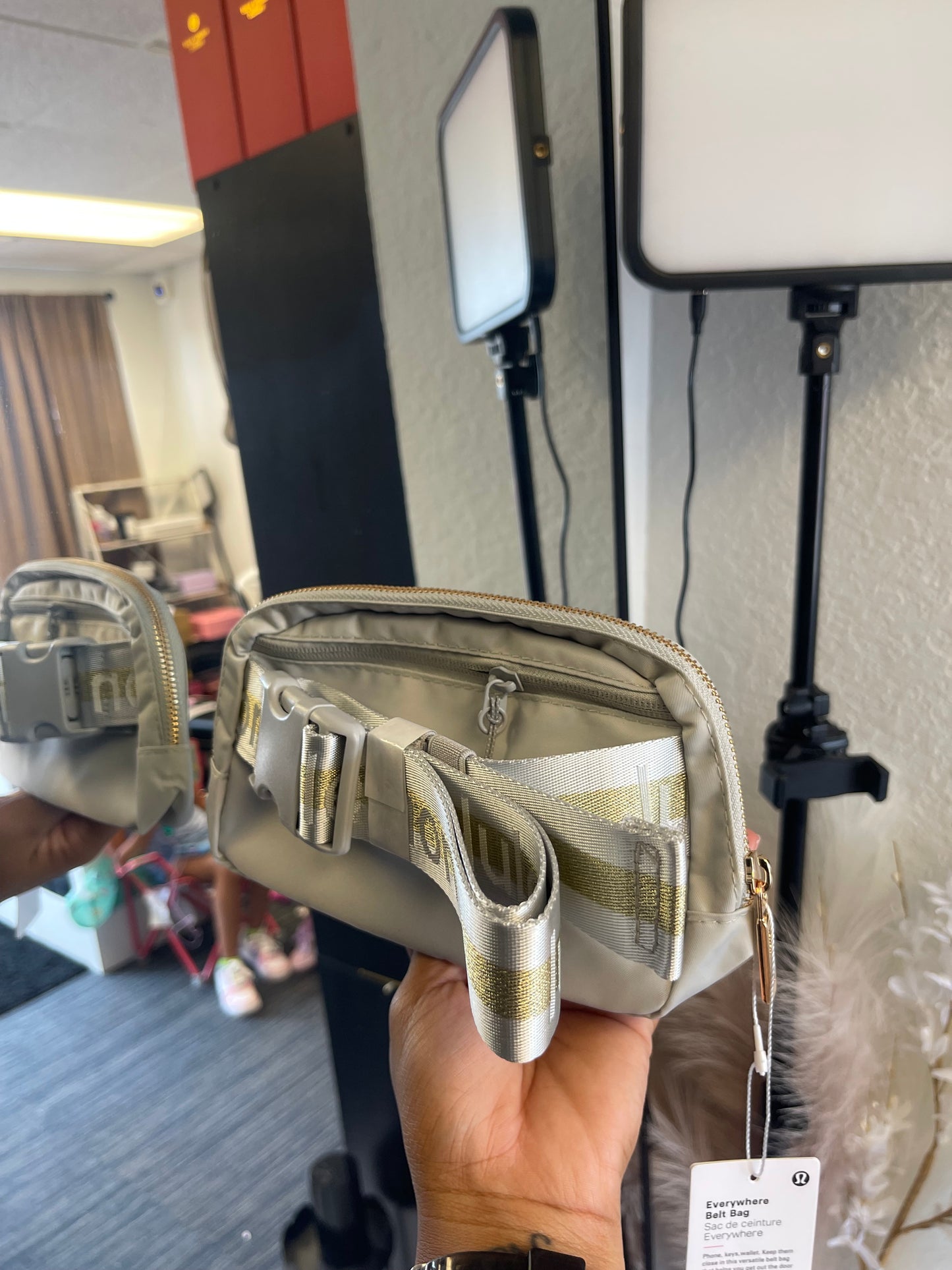 GRAY BELT BAG!🩶