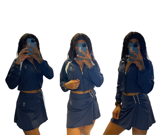 A.M Navy Luxe Motion Set 💙