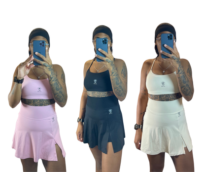 🌺 Island Muse Set: 🖤 Black • 🤍 Ivory • 🩷 Pink