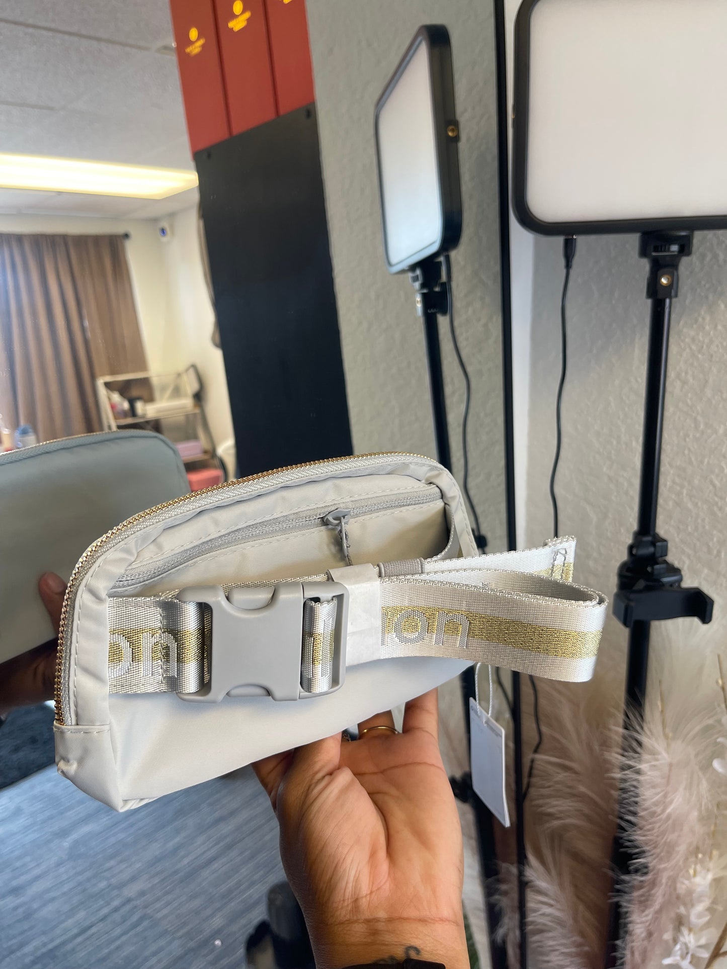 GRAY BELT BAG!🩶