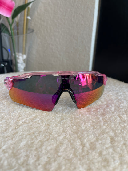 Clear Purple Prizm Litmus Sunglasses💜