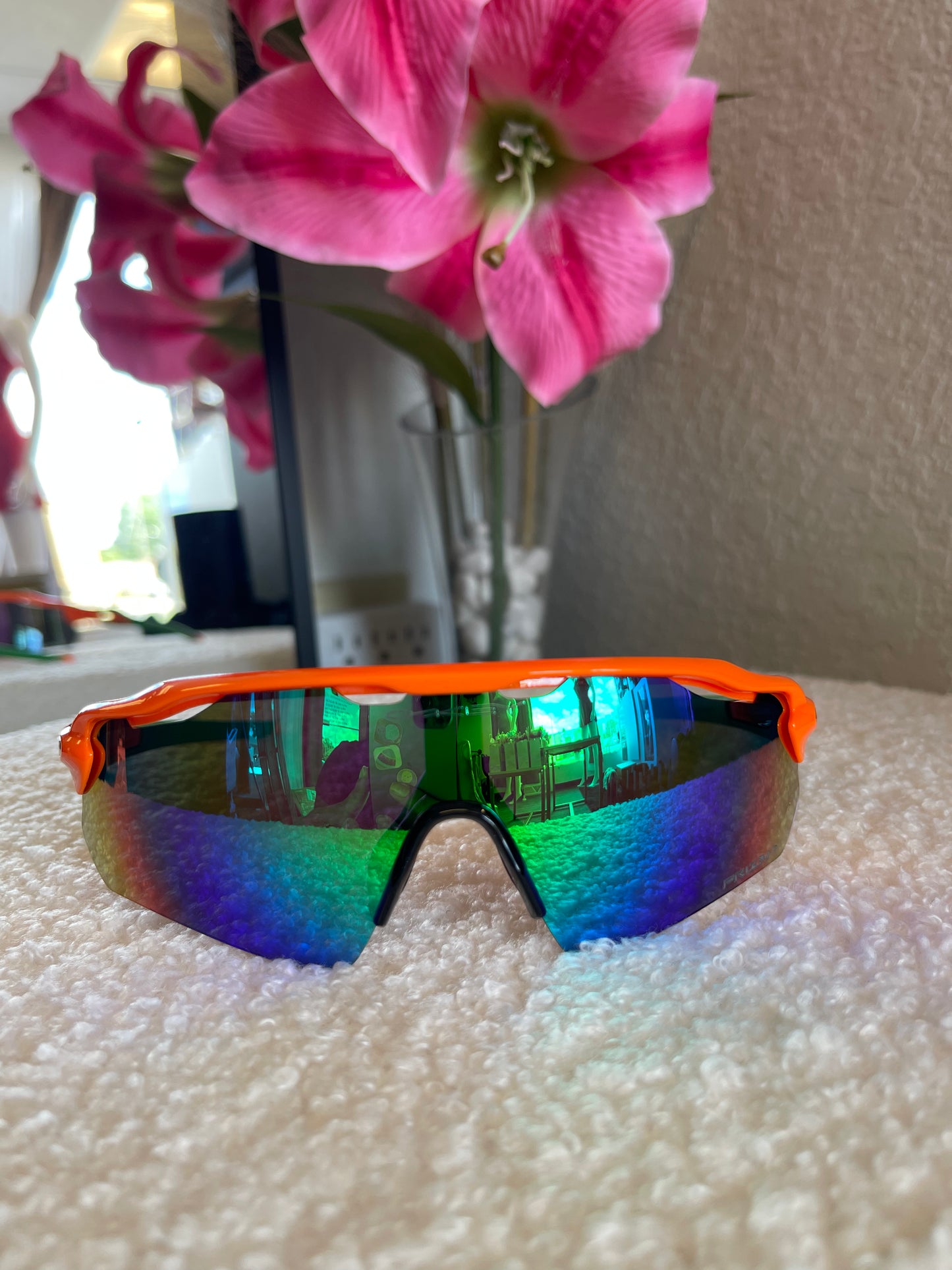 ORANGE & GREEN SUNGLASSES