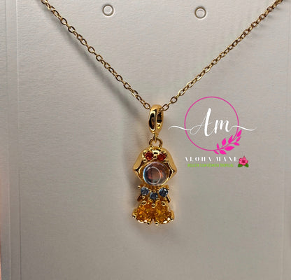 COLLAR BLANCANIEVES PRINCESA