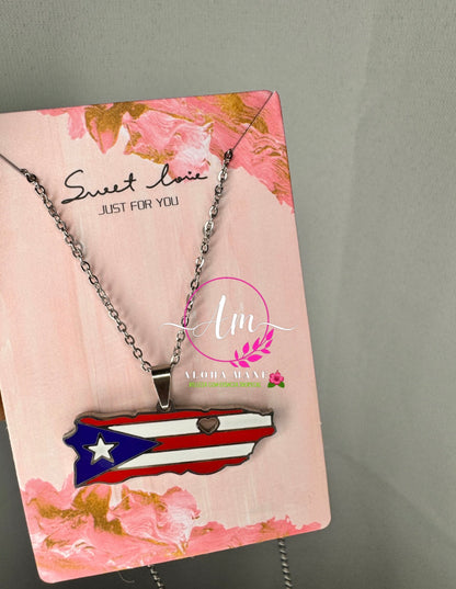 P.R BANDERA NECKLACE