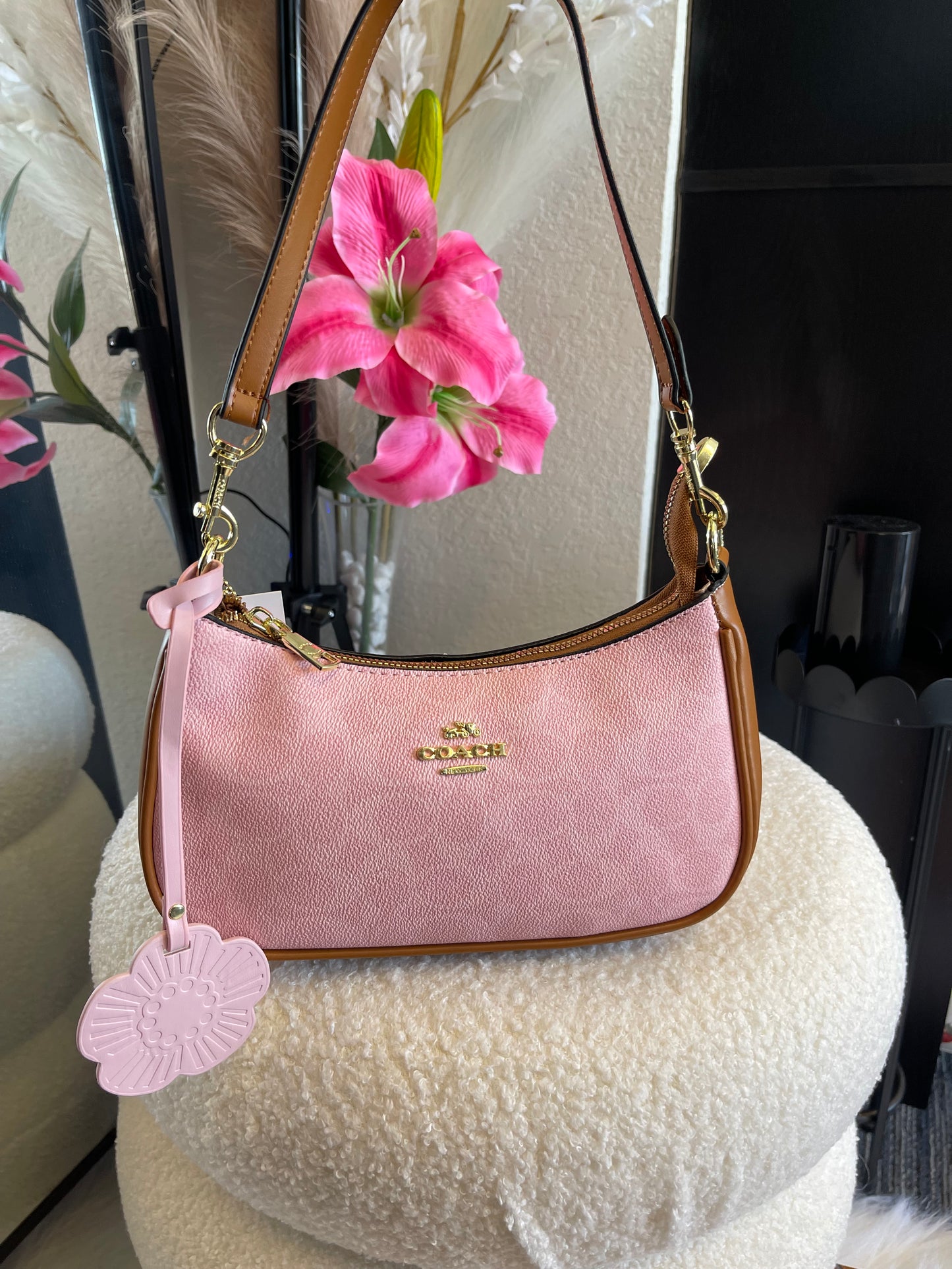 PINK; Small Purse Doble Chain