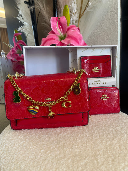 RED PURSE SET!❤️