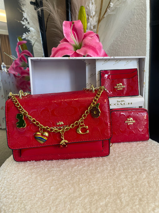 RED PURSE SET!❤️