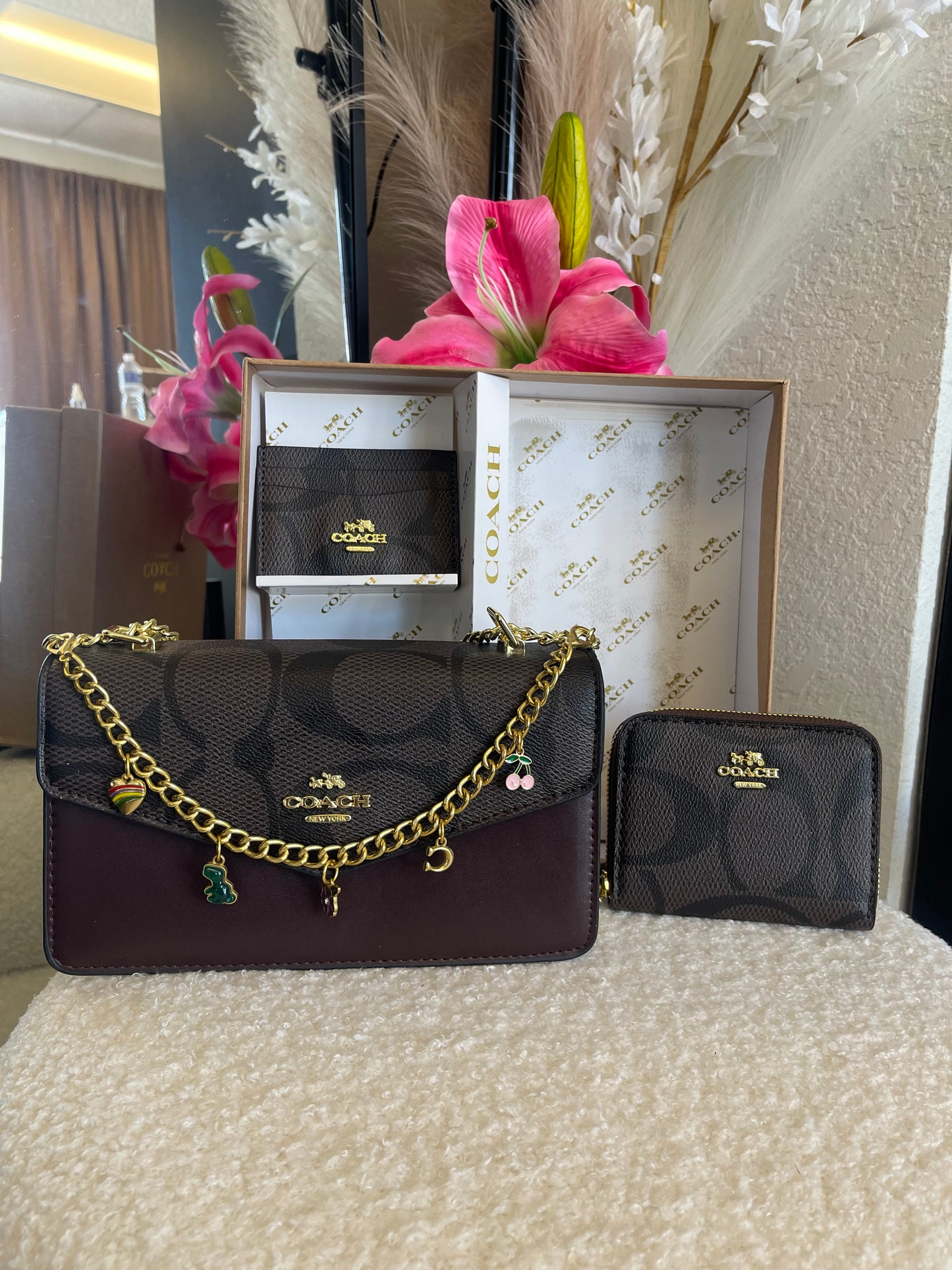 COFFEE PURSE SET!🤎