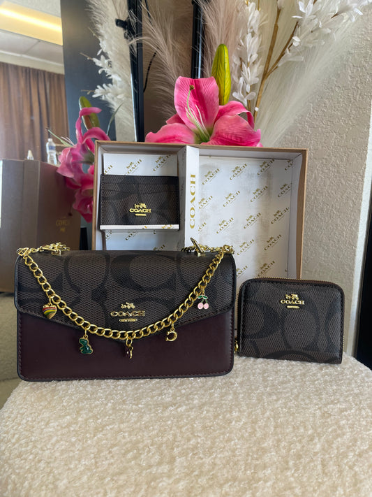 COFFEE PURSE SET!🤎