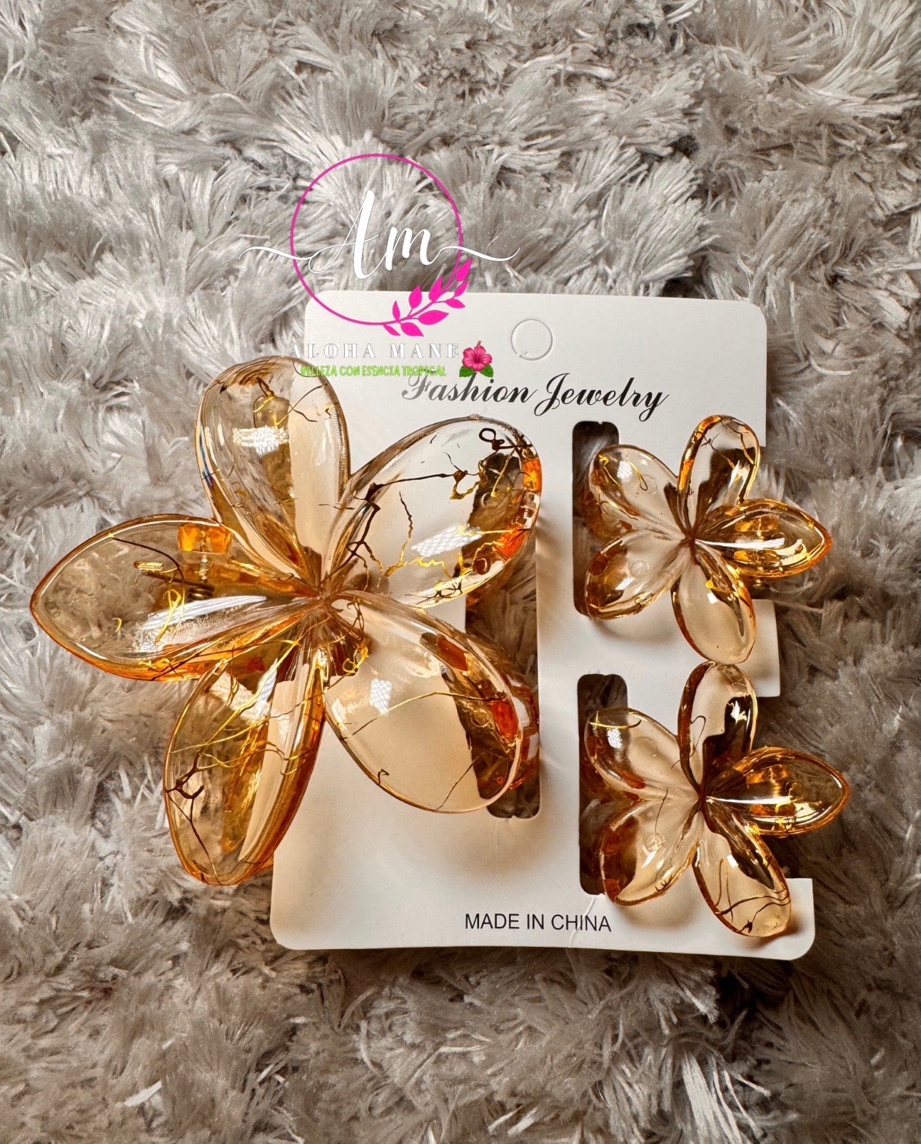 HAIR CLIPS FLOWERS🌺