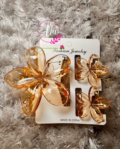 HAIR CLIPS FLOWERS🌺