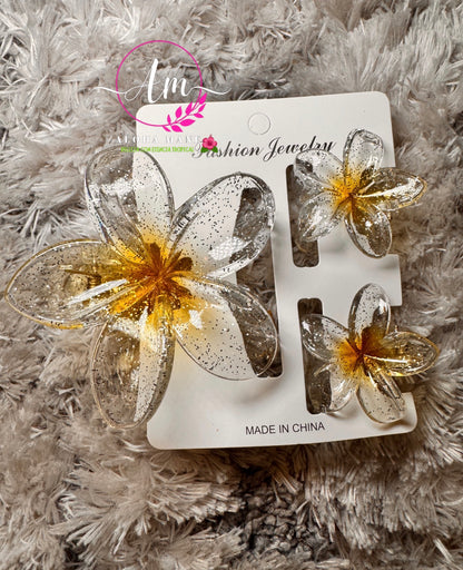 HAIR CLIPS FLOWERS🌺