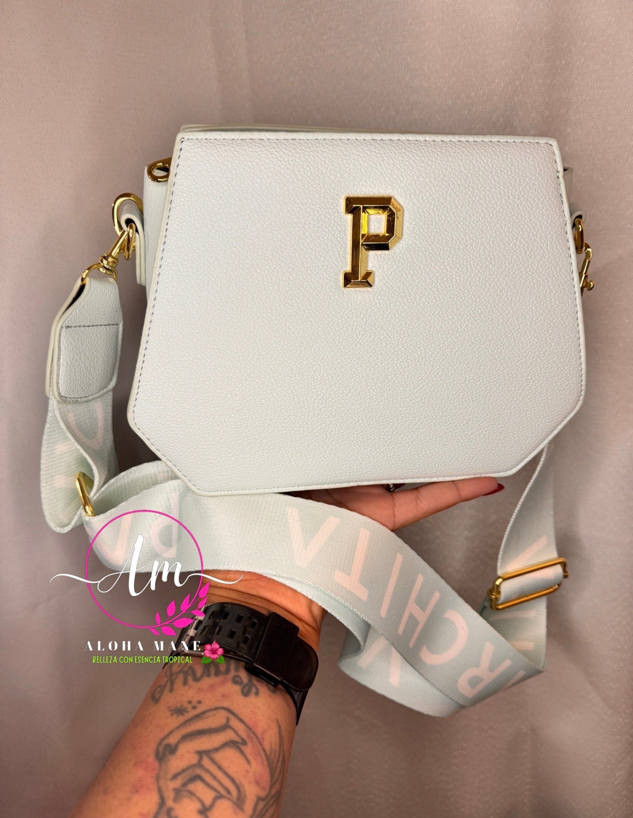 LIGHT BLUE PARCHITA PURSE
