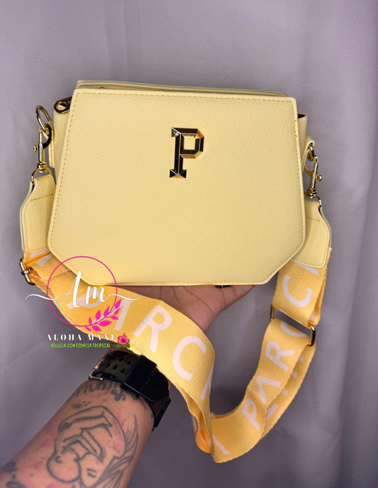 YELLOW PARCHITA PURSE