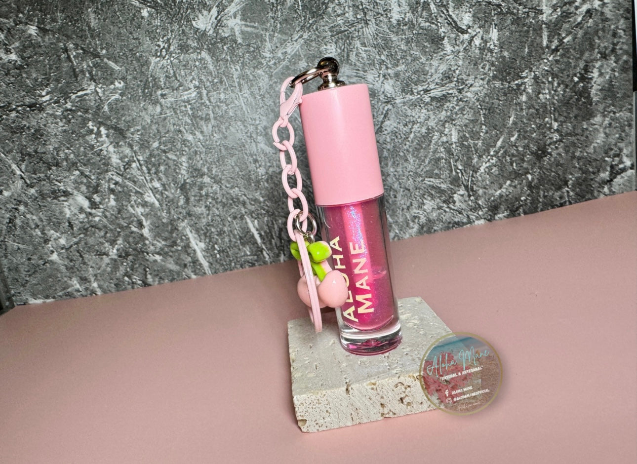 KEYCHAIN LIPS GLOSS HIDRATANTES VEGANOS