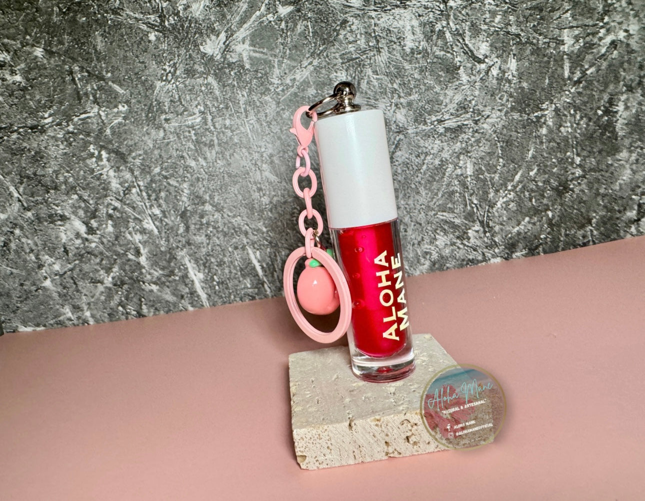 KEYCHAIN LIPS GLOSS HIDRATANTES VEGANOS