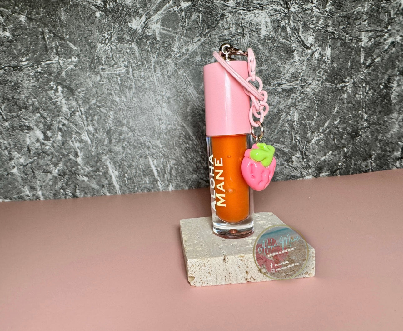 KEYCHAIN LIPS GLOSS HIDRATANTES VEGANOS