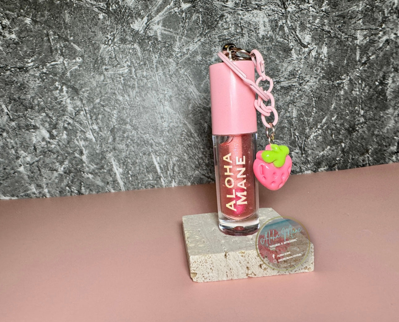 KEYCHAIN LIPS GLOSS HIDRATANTES VEGANOS