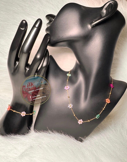 Flowers Set Jewelry