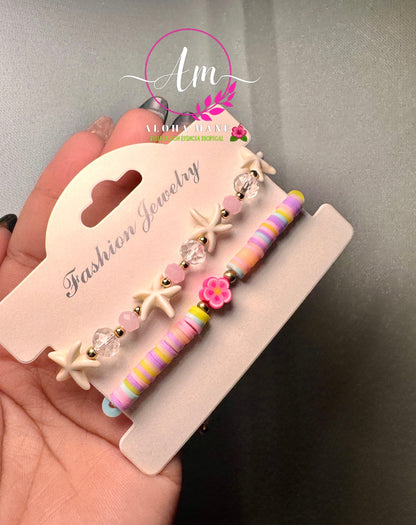 Pulseras Ajustables 🐚