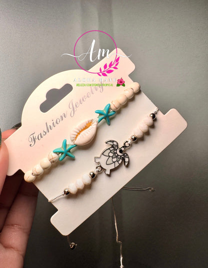Pulseras Ajustables de Tortugas 🐢
