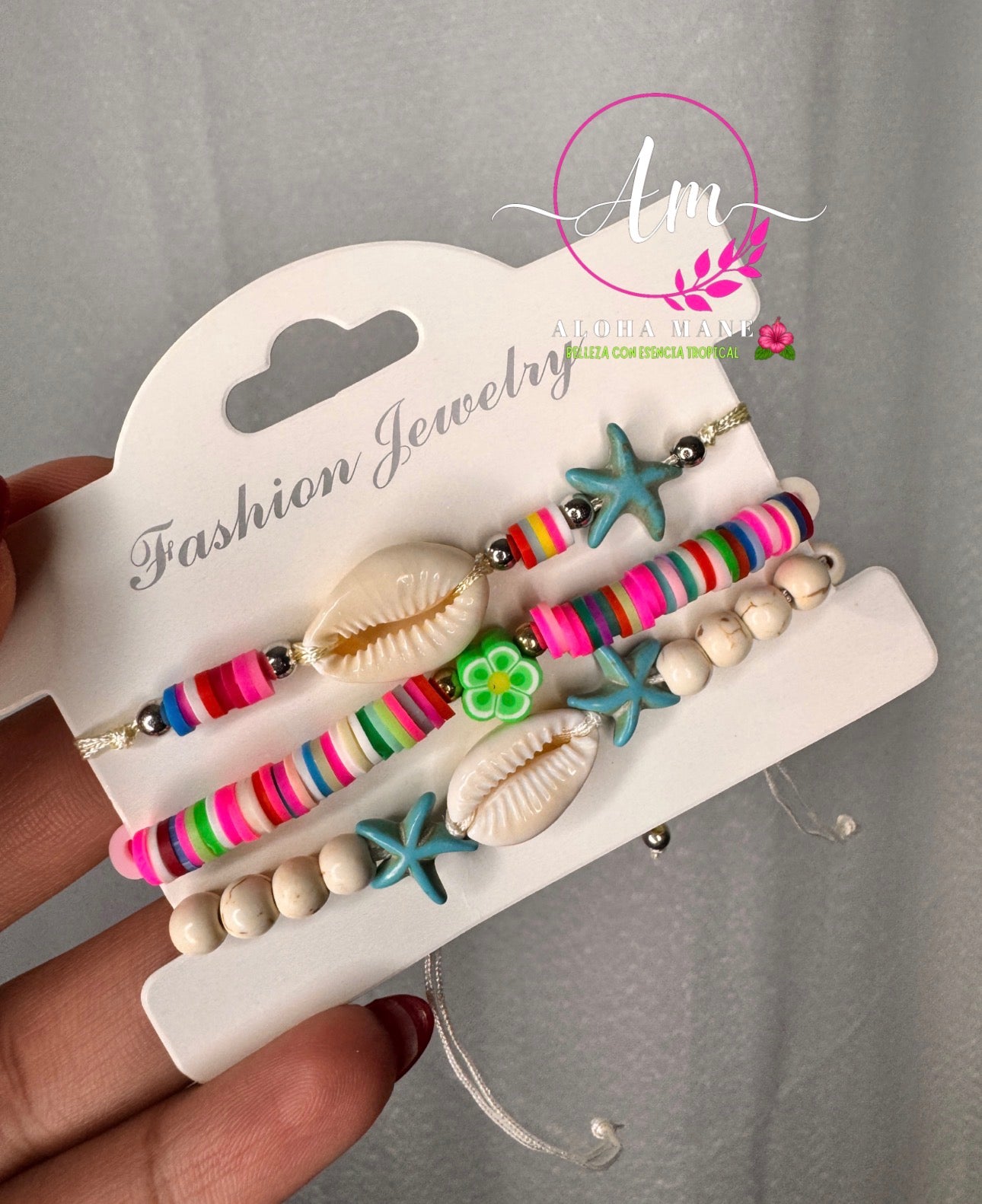 Pulseras Ajustables 🐚