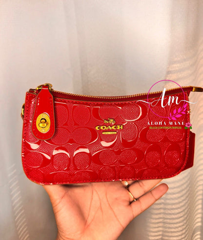 Cartera Roja Pequeña – Leather
