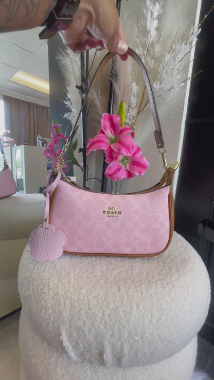 PINK; Small Purse Doble Chain