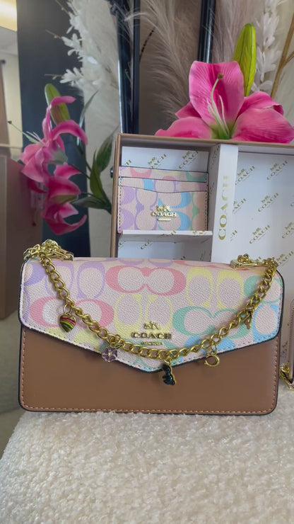 RAINBOW PURSE SET! 🌈