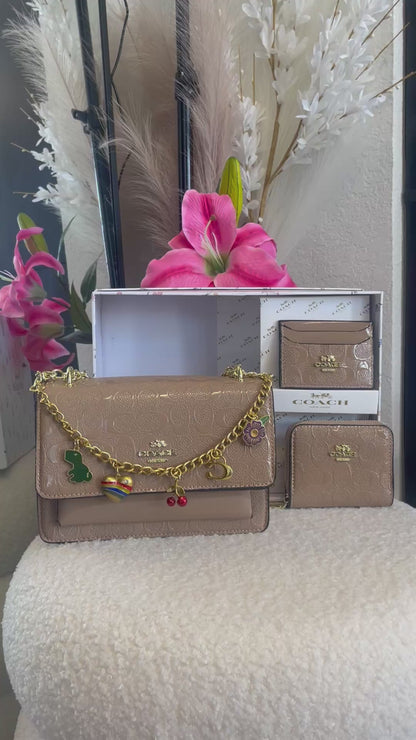 KHAKI COLOR PURSE SET 👜